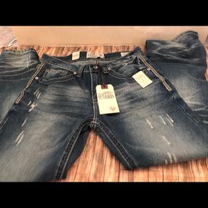 Nation of Saints men’s jeans 32x30 new with tags